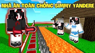 Mèo Simmy Thử Thách Xây Nhà Siêu An Toàn Chống Simmy Yandere Trong Minecraft