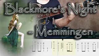 Blackmore's Night - Memmingen  ||  Video Tab Lesson || Easy play for guitar || Free Tabs PDF