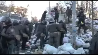 Киев.18 февраля,2014.Попытка зачистки...