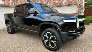 2022 Rivian R1T & 2023 Tesla Model Y - which would you drive?? #rivian #tesla #teslacharging #dallas