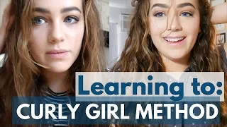 Learning to: CURLY GIRL METHOD