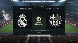 Real Madrid vs Barcelona (FIFA 23 PS4 Slim Gameplay)