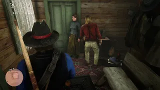 RDR2 What if we get into the house where Micah kills skinny and his wife