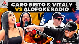 CARO BRITO & VITALY SANCHEZ VS ALOFOKE RADIO SHOW (SANTIAGO MATIAS EN VIVO)