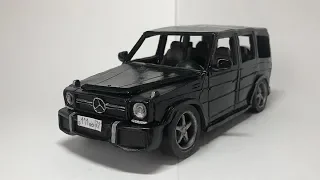 Made a Mercedes G63 AMG from plasticine with your own hands, how is it done?