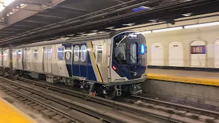 MTA NYC Subway Kawasaki R211 Full Revenue Service Debut (6/29/23)