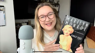 Marilyn Monroe ASMR! Whisper ramble + show and tell ❤️ (my fav video I have filmed 🫶🏻)