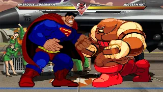 OVERDOSE SUPERMAN vs JUGGERNAUT - Highest Level Amazing Fight!