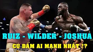 Võ Sĩ Quyền Anh Nào ĐẤM MẠNH NHẤT, Deontay Wilder, Anthony Joshua Hay Andy Ruiz?