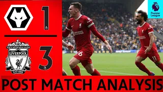 ARE LIVERPOOL TITLE CONTENDERS AFTER WOLVES COMEBACK? | WOLVES 1-3 LIVERPOOL POST MATCH ANALYSIS