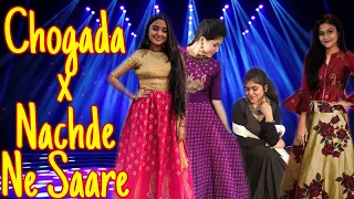 Chogada X Nachde Ne Saare | Sangeet | Dance Cover |  Loveyatri | Baar Baar Dekho | Angik