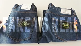 HOW TO SPOT FAKE STONE ISLAND DENIM JEANS | FAKE VS REAL