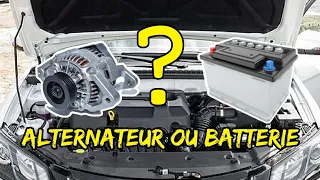 Test Rapide de l'alternateur sans outils ! batterie ou alternateur hs comment vérifier problème