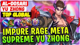 Impure Rage Meta Yu Zhong, Powerful Supreme Carry [ Top Global Yu Zhong ] Al-DOSARI - Mobile Legends