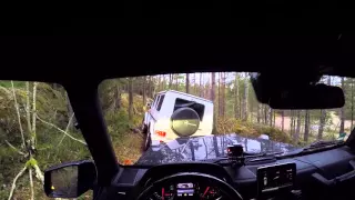 Mercedes-Benz G-class Extreme Offroad Test POV