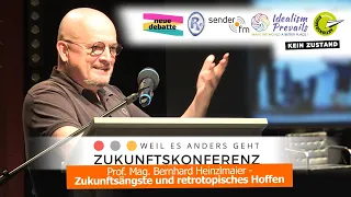 Prof. Mag. Bernhard Heinzlmaier: Zukunftsängste und retrotopisches Hoffen (Zukunftskonferenz 2021)