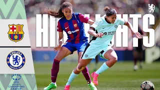FC Barcelona Femení 0-1 Chelsea Women | SEMI-FINAL HIGHLIGHTS & MATCH REACTION | UWCL 23/24
