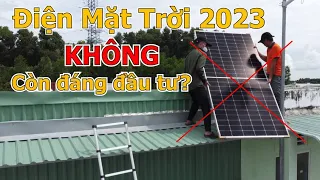 Không Nên Đầu Tư Điện Mặt Trời 2023?