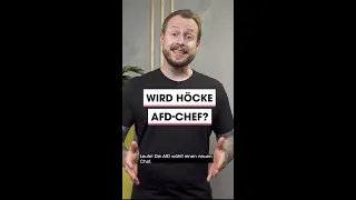 Wird Höcke neuer AfD-Chef? #shorts