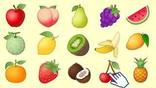 Frutas para niños - Aprende las frutas  | Vídeo educativo  | LEOFUNTV