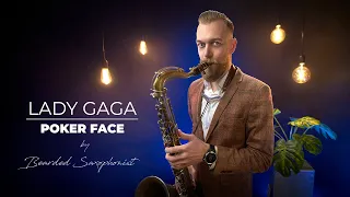 Poker Face - Lady Gaga (SAX RMX COVER by BEARDED SAXOPHONIST)