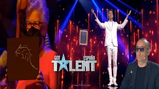 JAVIER BOTÍA mentalista GOT TALENT hace truco de MENTALISMO IMPOSIBLE