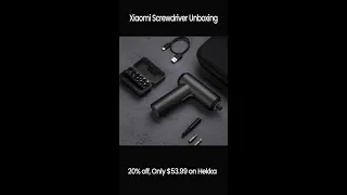 XIAOMI Mijia Cordless Rechargeable Screwdriver Unboxing | Electric Screwdriver Review