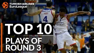 Top 10 Plays  - Turkish Airlines EuroLeague Regular Season Round 3