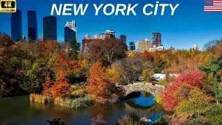 Поездка в Нью-Йорк — с видео 4K в сопровождении расслабляющей музыки