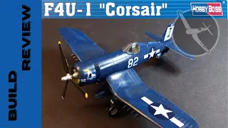 HobbyBoss F4U-1 Corsair in 1/72 Scale - Build Review