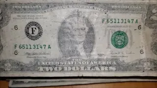 RARE $2 BILLS FOUND FROM BANK Searching for Fancy Serial Numbers and Error Notes