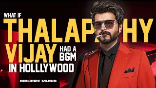 What If Thalapathy Vijay Had BGM In Hollywood | CipherX TV