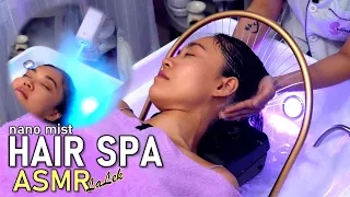 Water Therapy Hair wash & Hair SPA💆‍♀️ASMR Relaxing in Real Spa Salon