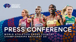 World Athletics Cross Country Championships Bathurst 23 - Press Conference