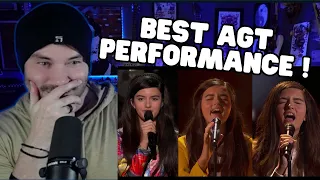 Metal Vocalist First Time Reaction - Angelina Jordan - 3 performances - America's Got Talent