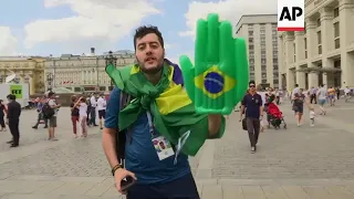 Brazil fans confident of progressing ahead of WC match against Serbia