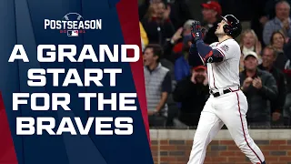 1ST INNING GRAND SLAM! The Braves get off to an INCREDIBLE start in World Series Game 5!