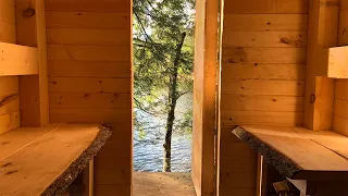 Building a Wood Burning, Timber Framed Sauna