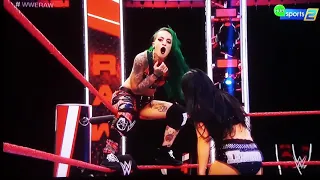 Ruby Riott vs Billie Kay with Peyton Royce Part 2/2 WWE Raw 6 July 2020