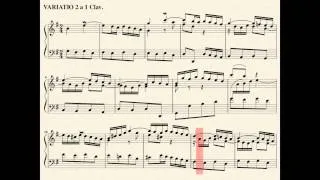 02 Goldberg Variations (J.S. Bach) complete with score. Kimiko Ishizaka, piano.