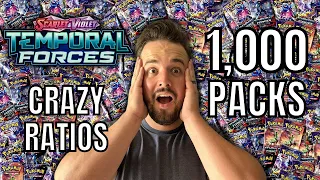 Temporal Forces Has Insane Hit Ratios!!! 1,000 Pack Opening Results!!