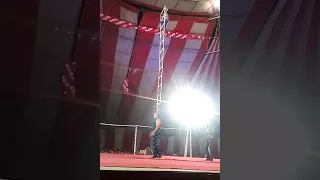 Dhoom international circus (Russion girls ka cycle per balance karna)