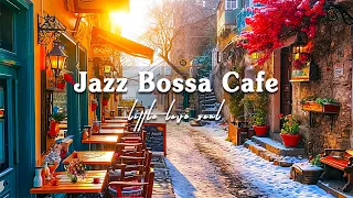 Jazz Bossa Nova Cafe Music with Winter Morning Cafe Ambience | Positive Jazz Music for Good Mood
