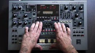 Roland MC-505 going boom boom