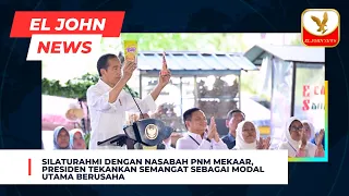 Silaturahmi dengan Nasabah PNM Mekaar, Presiden Tekankan Semangat sebagai Modal Utama Berusaha