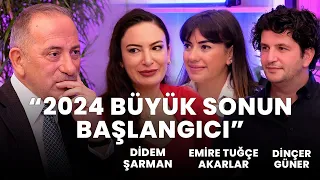 Yıldızlar 2024 yılı için ne söylüyor? / Didem Şarman & Tuğçe Akarlar & Dinçer Güner & Fatih Altaylı