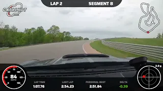 Shelby GT500 CFTP at Ozarks International Raceway (OIR) - 2:51 Lap, New Personal Best