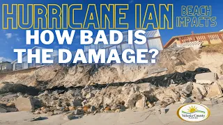 Hurricane Ian Beach Impacts: How bad is the damage in Volusia County?