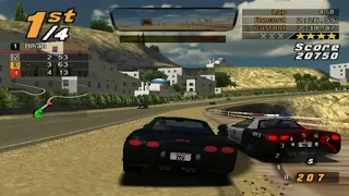 Need for Speed: Hot Pursuit 2, 8 Laps Ancient Ruins - Chevrolet Corvette Z06