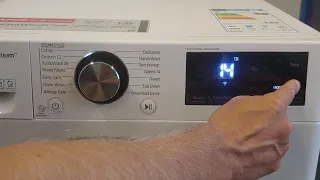 [LG Washer] - How to use Spin only & Drain Only